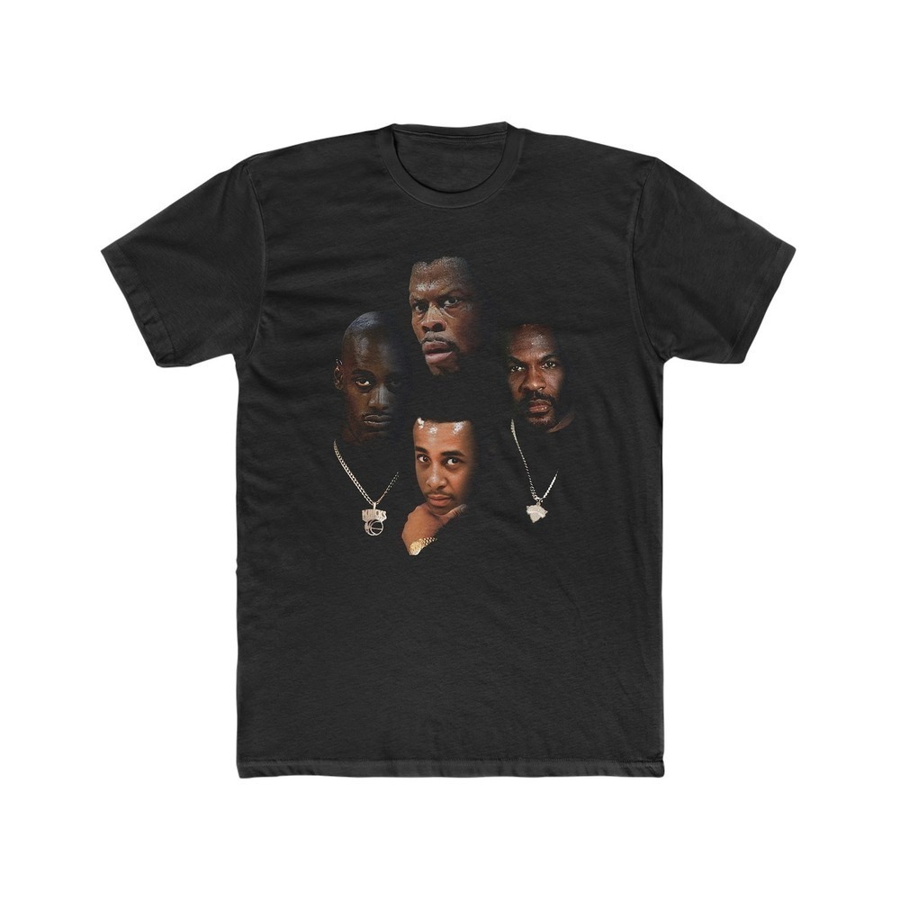 New York Knicks 90S Death Row Records Style Playoffs Retro Basketball Tshirt